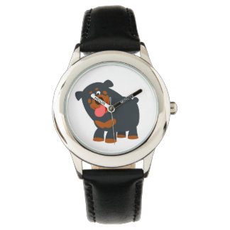 Montre Joli jeu de dessin Rottweiler Watch