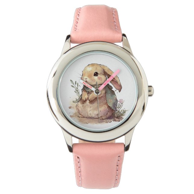 Montre Joli lapin de Pâques (devant)