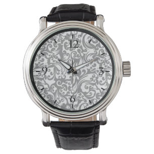 Montre Joli noir blanc abstrait design arrière - plan iPh