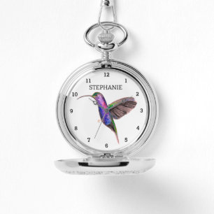 Montre Joli oiseau Fleur Colibri Nature