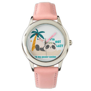 Montre Joli panda paresseux