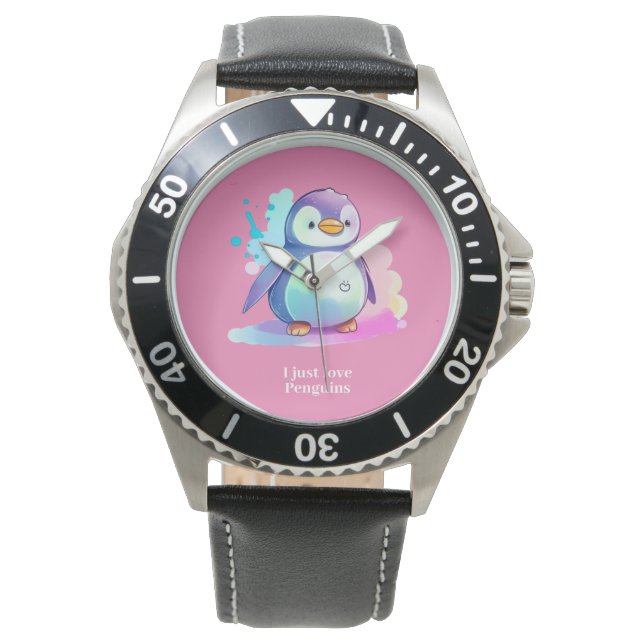 Montre Joli Penguin eWatch cadeau de surveillance (devant)