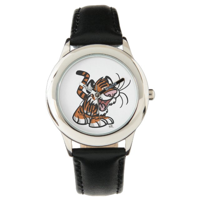 Montre Joli petit caricature Tiger Watch (devant)