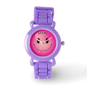 Montre Joli Rose Harajuku Souriant visage Emoji