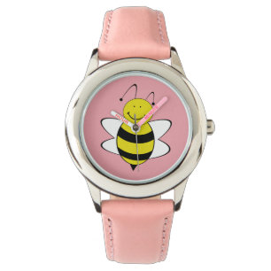 Montre Jolie fille élégante dessin animé tendance abeille