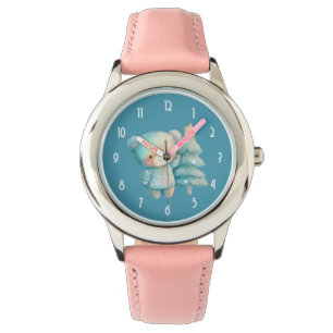 Montre Jolie Ours et Noël
