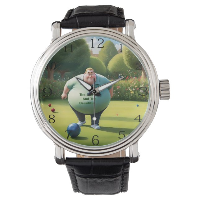 Montre Jolly Lawn Bowler Man, (devant)