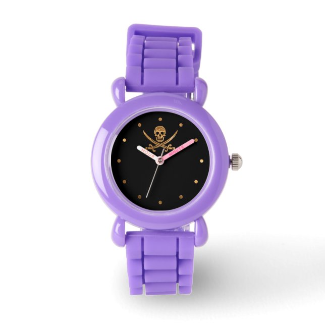 Montre Jolly roger d'or (Recto)