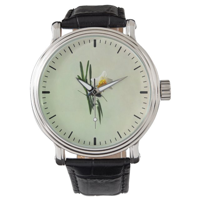 Montre Jonquille faisant une révérence (devant)
