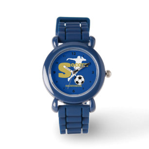 Montre Joueur de football Graphique personnalisé