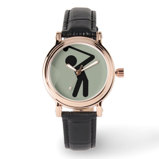 Montre Joueur de golf (Recto)