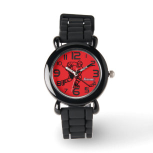 Montre Joueur de hockey sur glace
