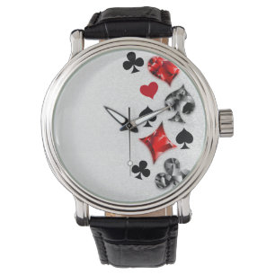Montre Joueur de poker Joueur de cartes de jouer costumes