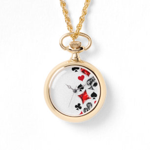 Montre Joueur de poker Joueur de cartes de jouer costumes
