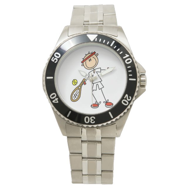 Montre Joueur de tennis masculin (devant)