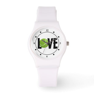 Montre Joueur de Tennis Vert Ball LOVE