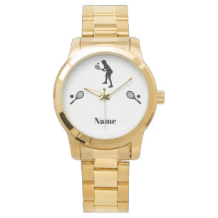 Montre Joueuse de tennis Silhouette
