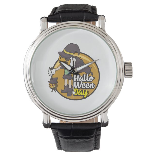 Montre jour d'halloween (devant)