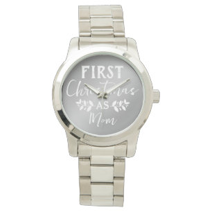 Montre Jour d'or moderne Premier Noël maman Noël