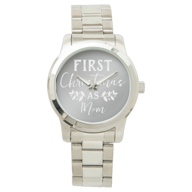 Montre Jour d'or moderne Premier Noël maman Noël (devant)