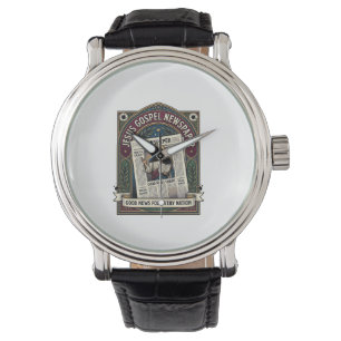Montre Journal de l'Évangile de Jésus Journal chrétien F