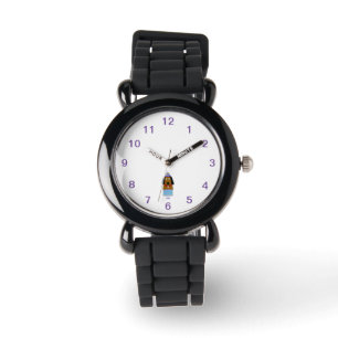 Montre Joyeux Anniversaire Pup Enfants Silver Parties sci