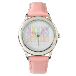 Montre Joyeux cadeau d'anniversaire de Pâques pour enfant