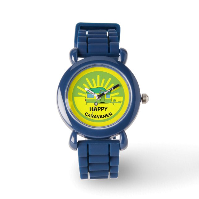 Montre Joyeux caravaner | Cadeaux Caravan | Caravane | Mu (Recto)