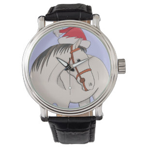 Montre Joyeux Cheval de Noël