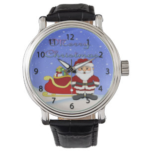 Montre Joyeux Noël Père Noël Watch