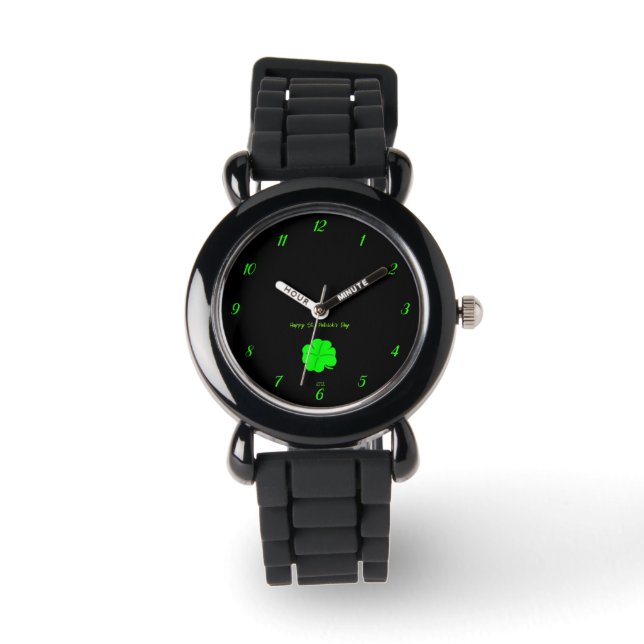 Montre Joyeux spectacle d'argent de la Saint Patrick (Recto)