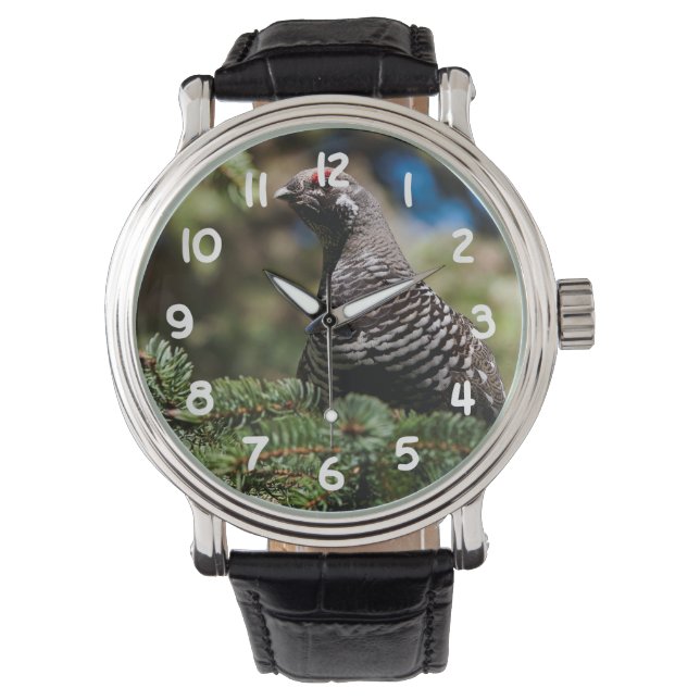 Montre Joyeux Tétras d'épinette (devant)