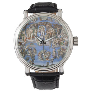 Montre Jugement dernier De La Chapelle Sixtine Par Michel
