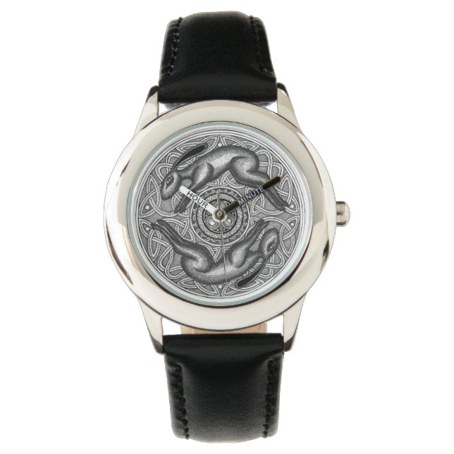 Montre Jumelage de Hares de course (devant)