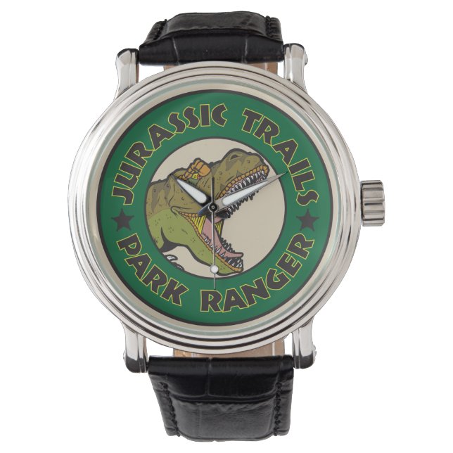 Montre Jurassic Trails Park Ranger Wristwatch (devant)