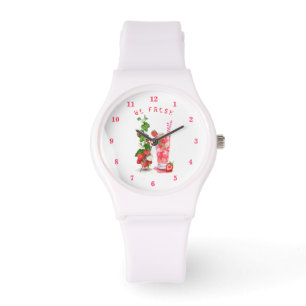 Montre Jus de fraise Boire Fruits Watch Cadeau