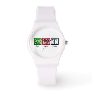 Montre Justice d'amour de paix