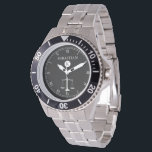 Montre Justice Scales Monogramme Loi Proffesional Watch<br><div class="desc">Un élégant nom personnalisé noir et blanc visage montre, avec une échelle de justice symbole et une tache pour le nom de votre destinataire et le nom de famille monogramme. Un grand cadeau pour toute personne qui est à l'école de droit, un avocat ou un juge, un policier ou un...</div>