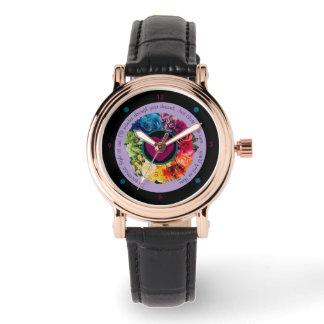 Montre J'y serai Floral Watch