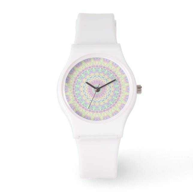 Montre Kaleidoscope coloré (Recto)