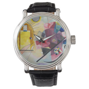Montre KANDINSKY - Jaune Rouge Bleu