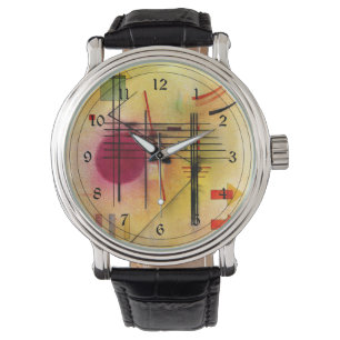 Montre Kandinsky - L'art abstrait vibre et coloré