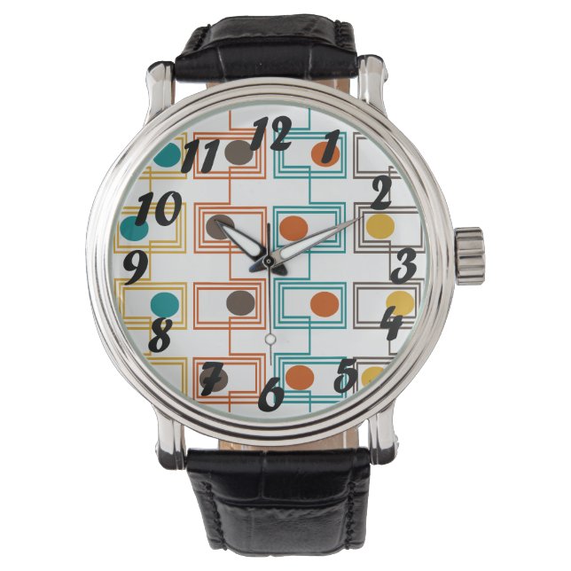Montre Kandinsky Rectangles avec Ovals (devant)