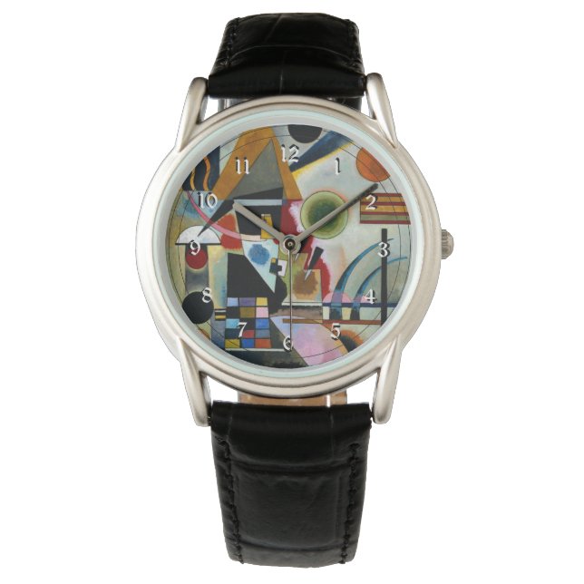 Montre Kandinsky - Swinging, famous abstract painting (devant)