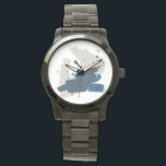 Montre Kanji<br><div class="desc">Kanji IX par Juin Erica Vess. Les touches bleues et beiges créent une décoration minimaliste.</div>