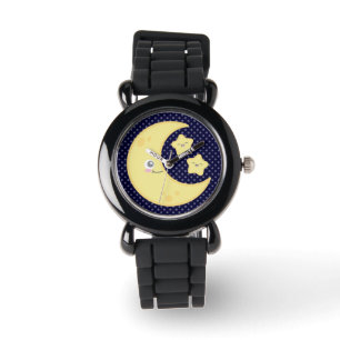 Montre Kawaii Moon et Stars Watch