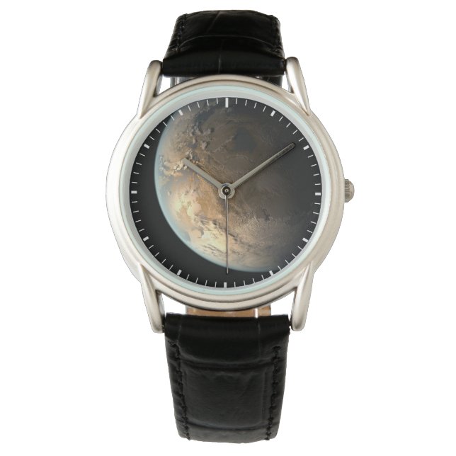 Montre Kepler-186f Orbitant Une Étoile Éloignée. (devant)