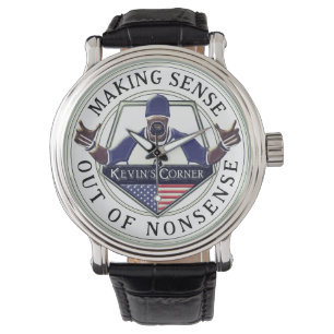 Montre Kevin's Corner fait sens de l'absurdité