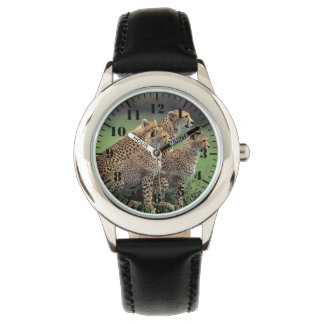 Montre Kids Classic Watch/Wildlife Cheetah's