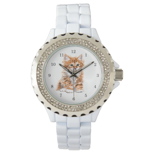 Montre Kitten Watch Cadeau Sweet Baby Chat (devant)